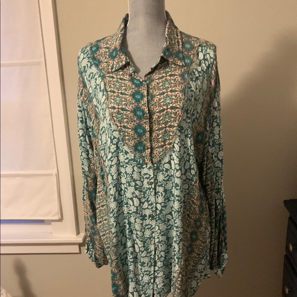 NWOT, POL Boho Patterned Tunic